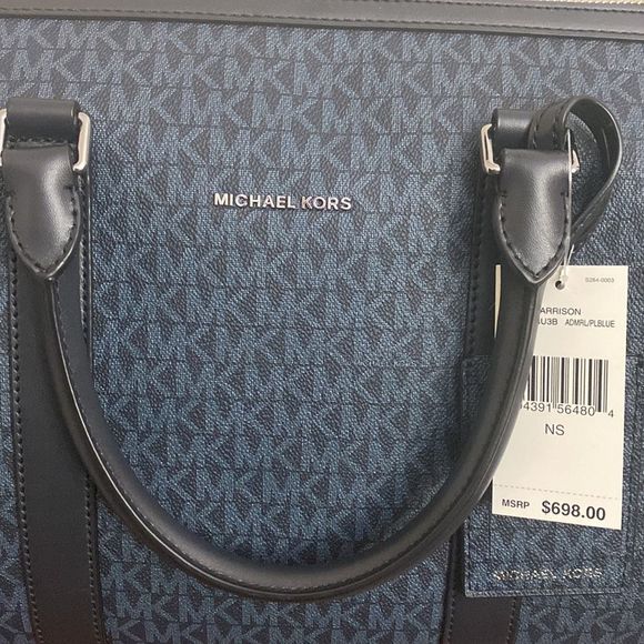 SOLD DO NOT BUY🎒Micheal Kors Logo Harrison Travel Duffle Bag!!!! - Picture 4 of 12
